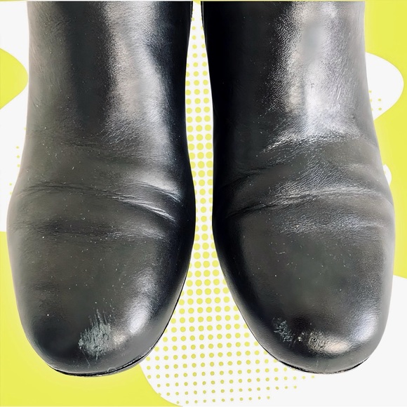 Via Spiga Black Ankle Booties - Picture 4 of 10